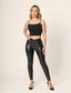 Crush Leather Legging